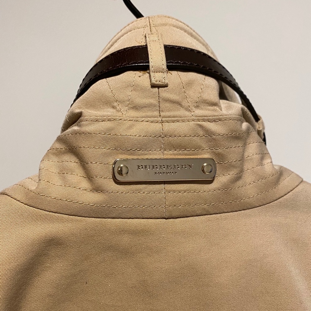 Burberry trench coach with leather details - Picture 6 of 12